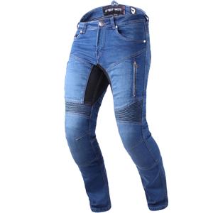 Jeansy na motorku Street Racer Stretch II CE modré