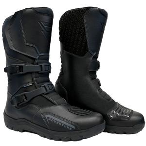 Boty na motorku Street Racer Adventure WP černé