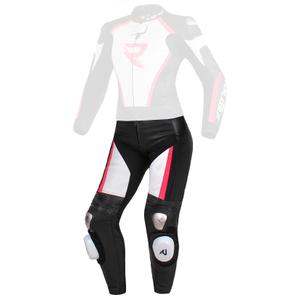 Dámské kalhoty Street Racer Kiara černo-bílo-fluo růžové výprodej