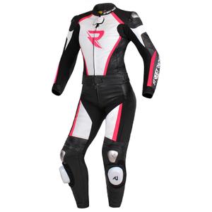 Dámská kombinéza Street Racer Kiara černo-bílo-fluo růžová výprodej