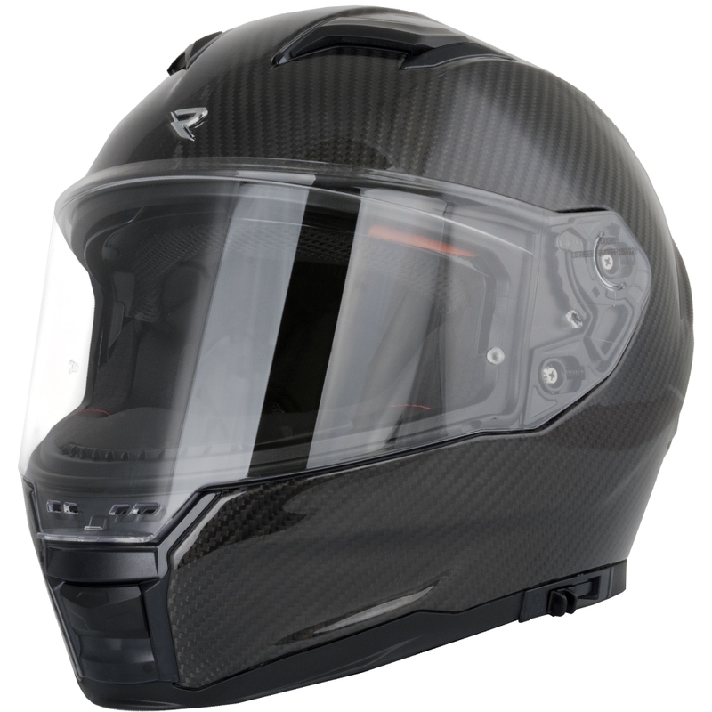 Integrální helma na motorku Street Racer Titan Carbon černá 2 - II. jakost